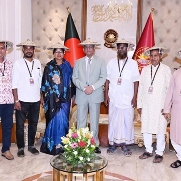 স্বার্থ সংরক্ষণে জাতীয় পর্যায়ে কৃষকদের কেন্দ্রীয় সংগঠন গড়ে তোলার আহ্বান রাষ্ট্রপতির